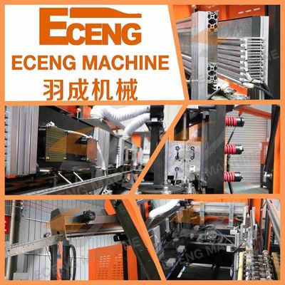 Eceng بطری پلاستیکی 6 حفره دمنده PET دستگاه 380 ولت 50 هرتز