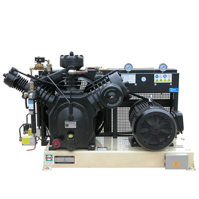 استفاده صنعتی سیستم کمپرسور هوا 30 بار پیستون نوع خنک کننده هوا 7.5KW