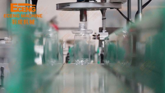دستگاه برش دهان بطری حیوان خانگی سروو صنعتی اتوماتیک پلاستیک سفارشی