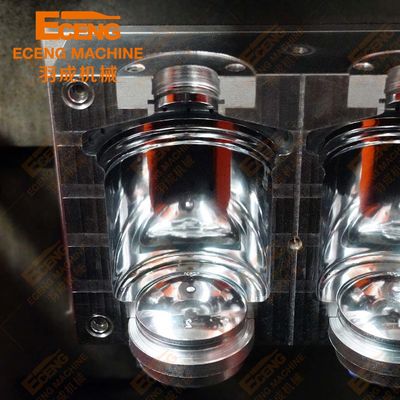 بطری نوشیدنی 5000 میلی لیتری نیمه اتوماتیک دستگاه قالب گیری کششی PET 2 حفره