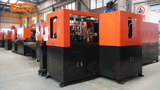 دستگاه دمنده بطری آب 6000BPH Eceng 4 حفره با حداکثر 2 لیتر. جلد