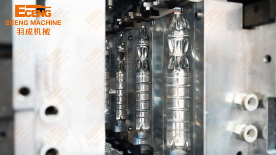 دستگاه دمنده بطری آب 6000BPH Eceng 4 حفره با حداکثر 2 لیتر. جلد
