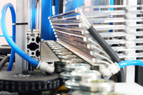 2 ماشین تنفس بطری های شیمیایی 2200BPH خروجی تغذیه دستی دستی
