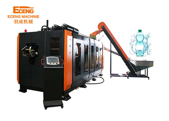 دستگاه قالب گیری دمشی بطری نوشیدنی Eceng K6 2000 میلی لیتر آبمیوه پلاستیکی پرسرعت 50 کیلووات