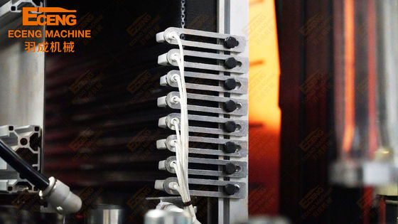 دستگاه دمنده بطری کششی Q5L1 1Cavity 900BPH برای بطری های روغن 5 لیتری