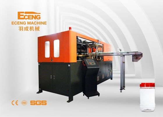 J5L2 5 لیتر خودکار دستگاه تنفس بطری PET 1200-1300BPH 2 حفره