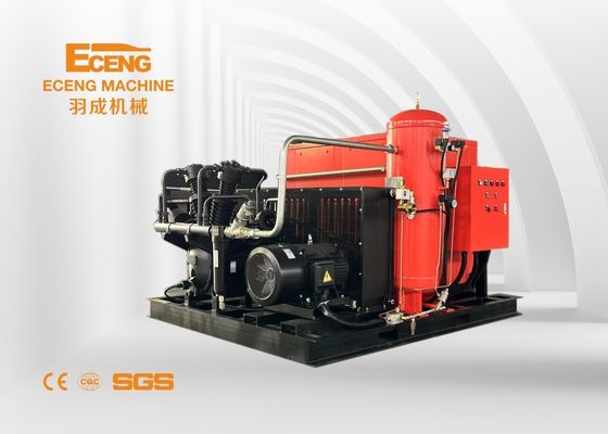 کمپرسور هوا پیچ فشار قوی 40bar 10.0m3 / حداقل 105kw با تقویت کننده ترکیبی