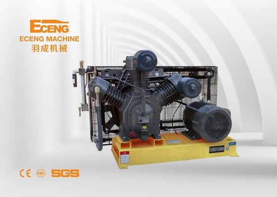 استفاده صنعتی سیستم کمپرسور هوا 30 بار پیستون نوع خنک کننده هوا 7.5KW