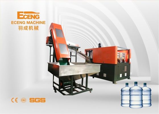 دستگاه دمیدن بطری آب 400bph برای بطری های PET 10l 20l