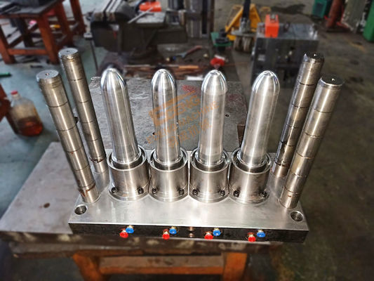 Eceng PET Blow Mould Manufacturers 4 Cavities قالب بطری پلاستیکی SGS ISO