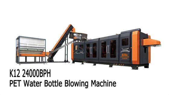 دستگاه دمیدن بطری آب پت اتوماتیک 750ml 56kW