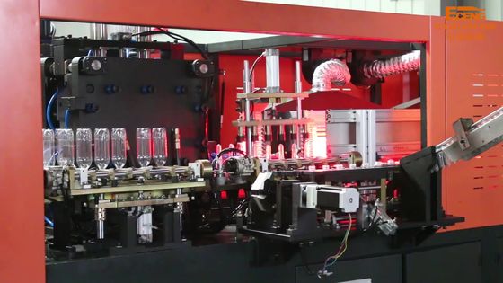 نارنجی 2 لیتری اتوماتیک PET PET Molding Machine PLC کنترل