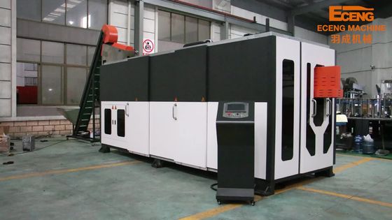 دستگاه دمنده بطری PET کاملاً خودکار 6 حفره 49 کیلووات 6 کیلوگرم / سانتی متر مربع
