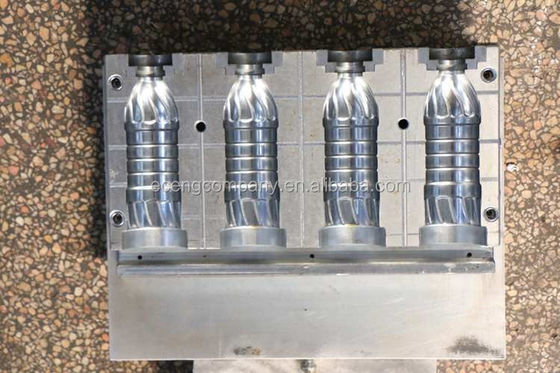 دستگاه ساخت پریفرم بطری PET آبی نارنجی Eceng SMC 4 حفره