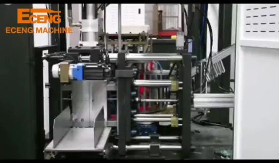 دستگاه دمنده بطری 1 حفره 5 گالن 9 کیلوگرم / سانتی متر مربع قالب گیری پلاستیکی دمنده
